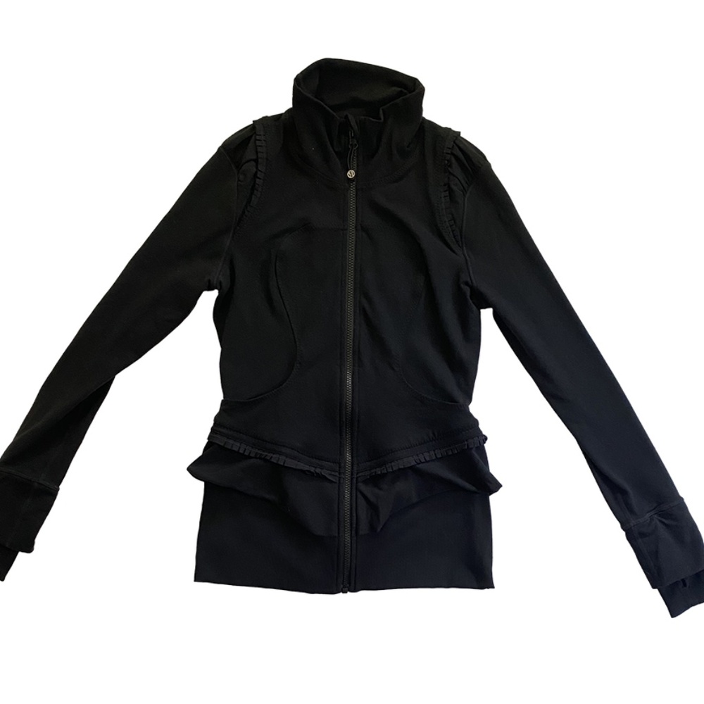 Lululemon Slim Fit City To Yoga Jacket-Black